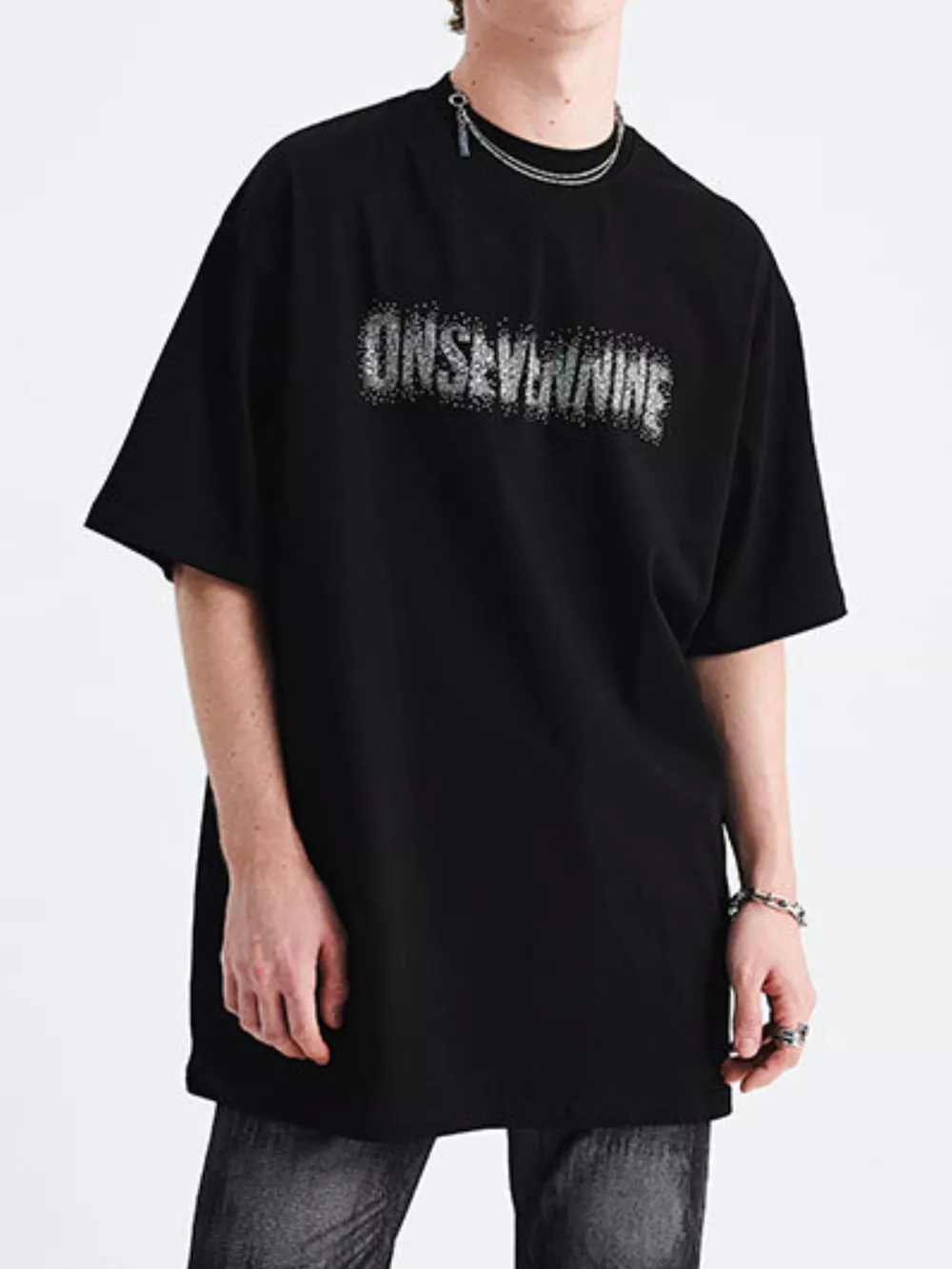 Men's Round Neck Short Sleeve T-Shirt, image 2
