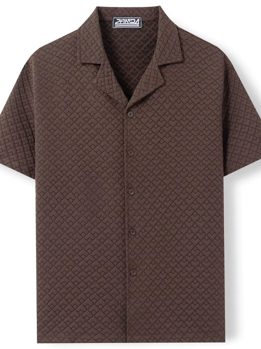 Men's Plus Size Button Down Short Sleeve Shirt, image 5