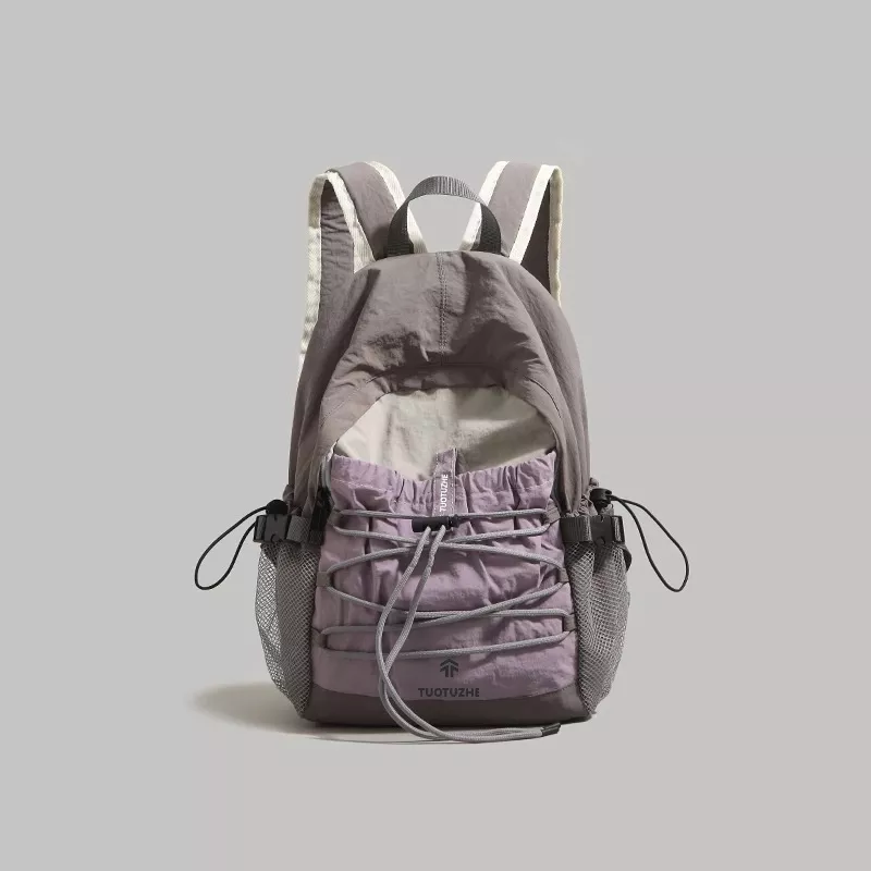 Drawstring Lightweight Backpack Bag, image 4