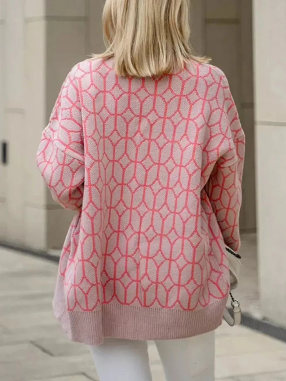 Button Up Long Sleeve Cardigan, image 2
