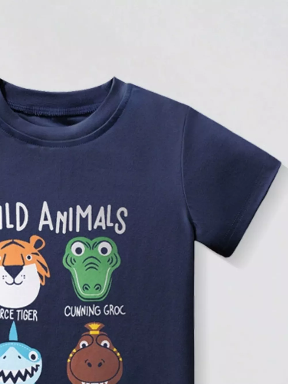 Children's Animal Crew Neck T-Shirt, image 5