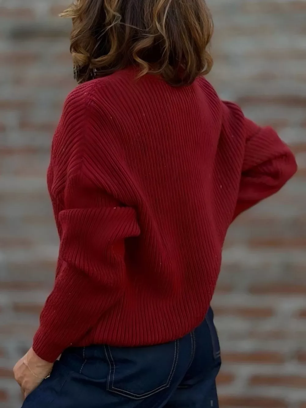 Full Size V-Neck Button-Up Knit Cardigan Plus Size, image 7