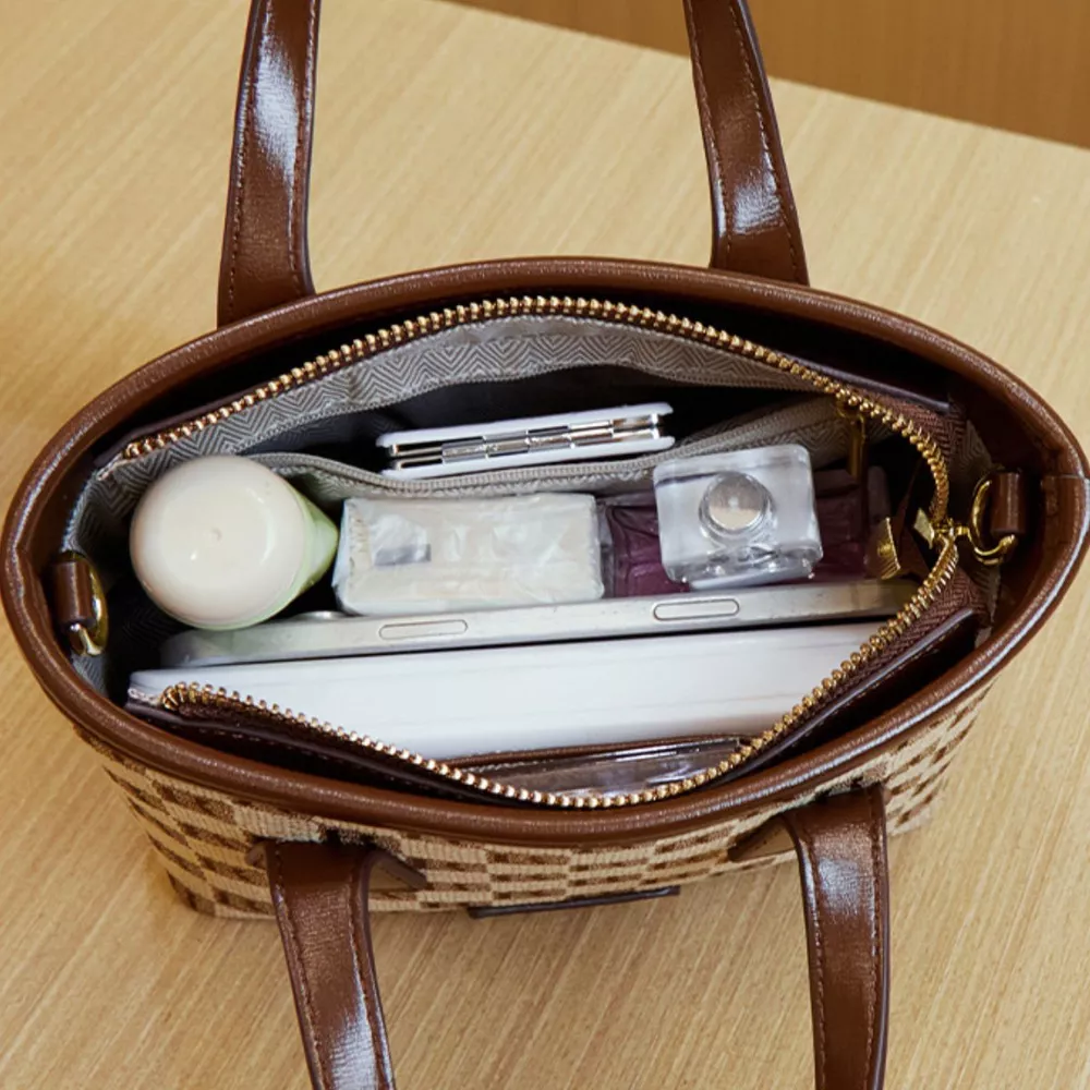 Vintage Monogram Crossbody Bag, image 9