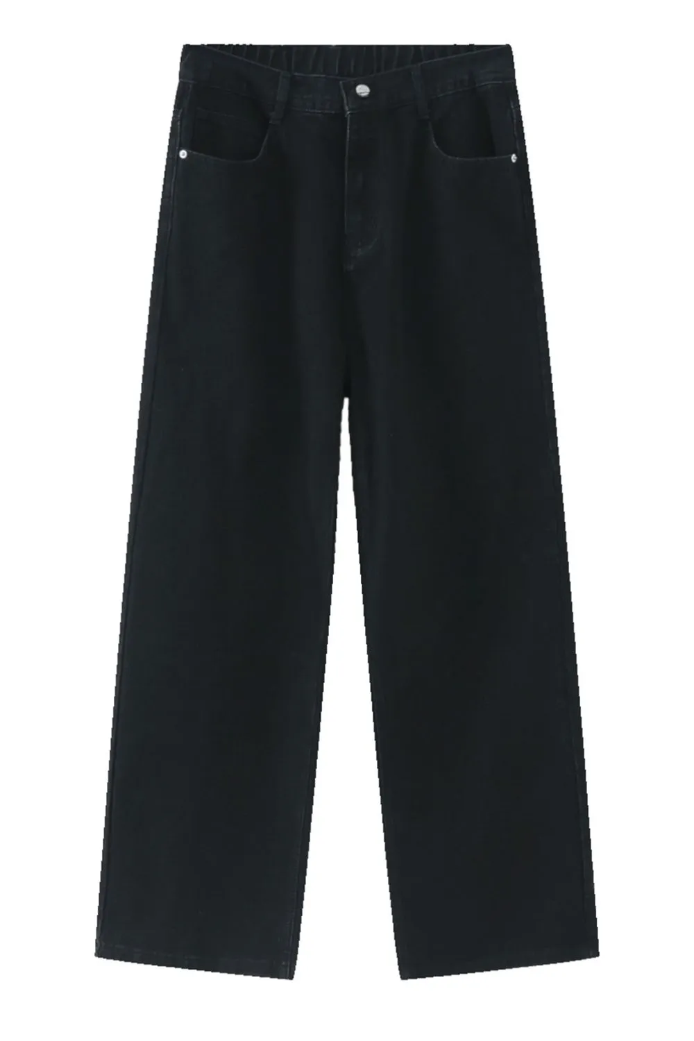 Wide Leg Jeans with Pockets