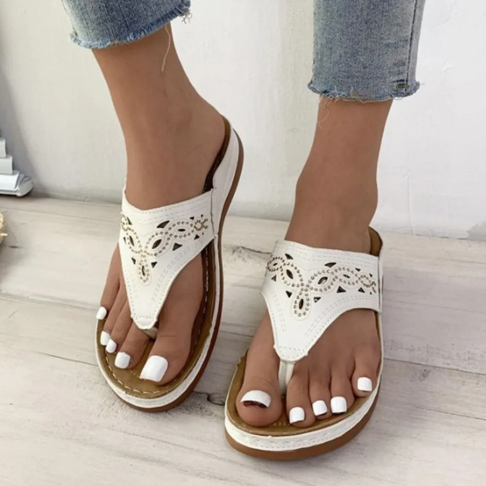 Toe Post Platform Sandals, image 7