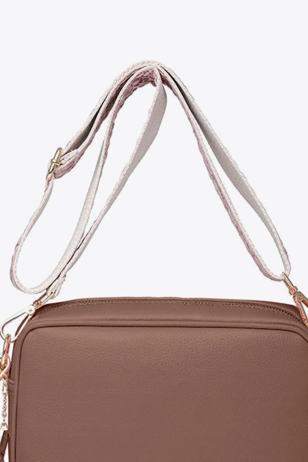 PU Leather Tassel Crossbody Bag, image 17