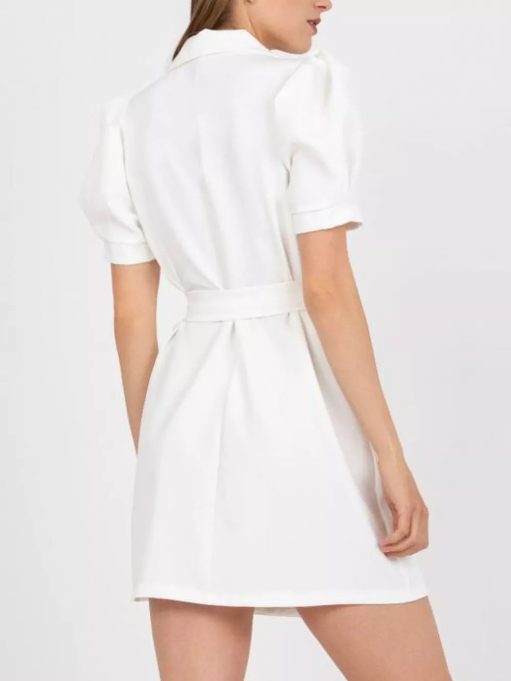 Blazer Style Tie Waist Mini Dress, image 8