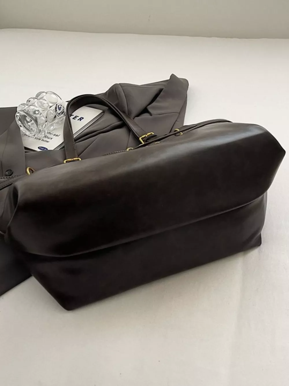PU Leather Tote Bag, image 6