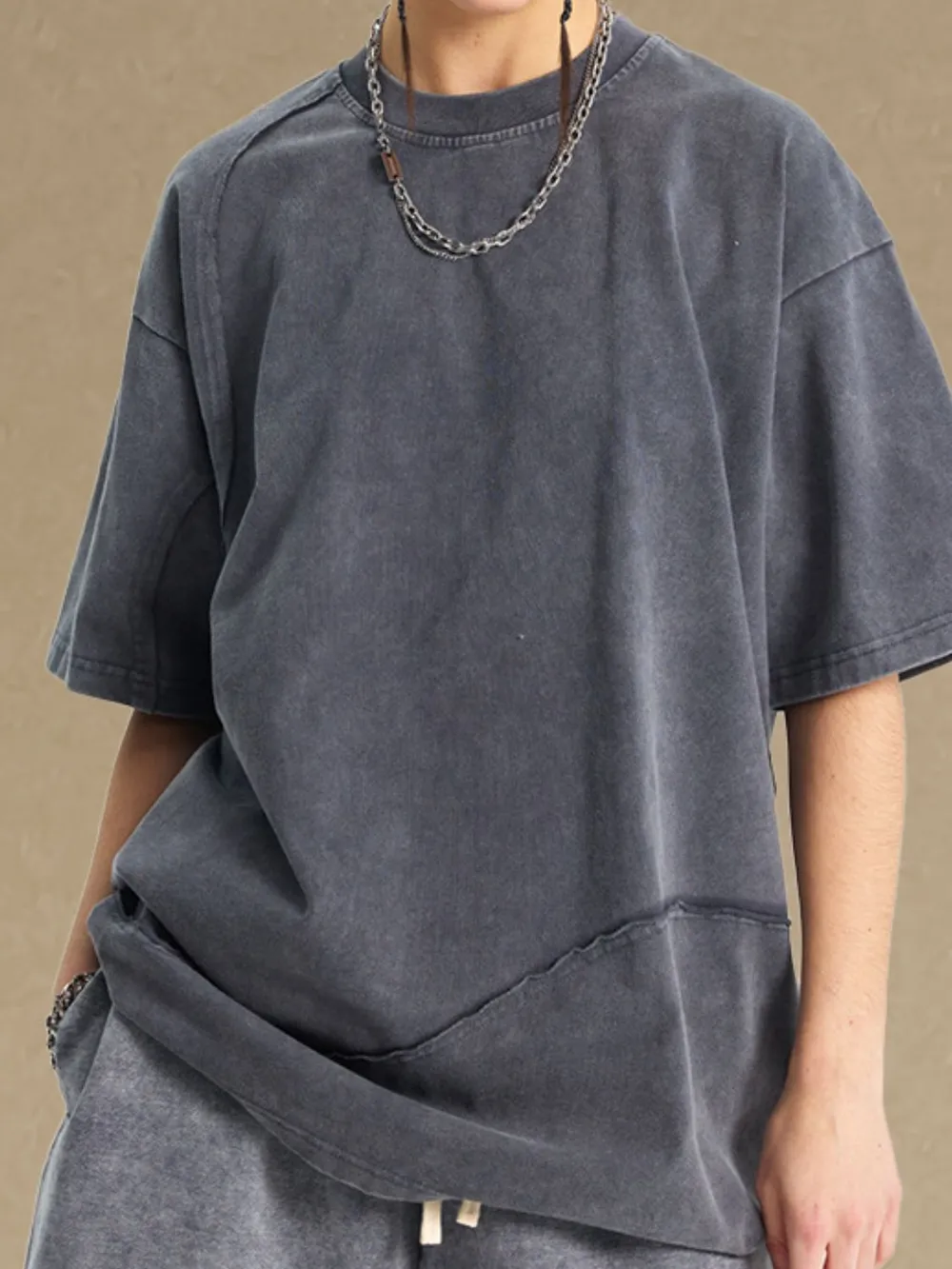 Men's Round Neck Half Sleeve T-Shirt, image 4