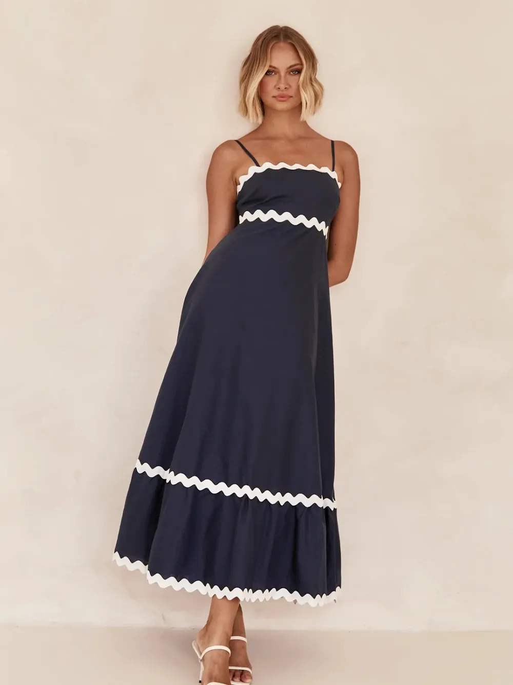 Spaghetti Strap Maxi Dress, image 9