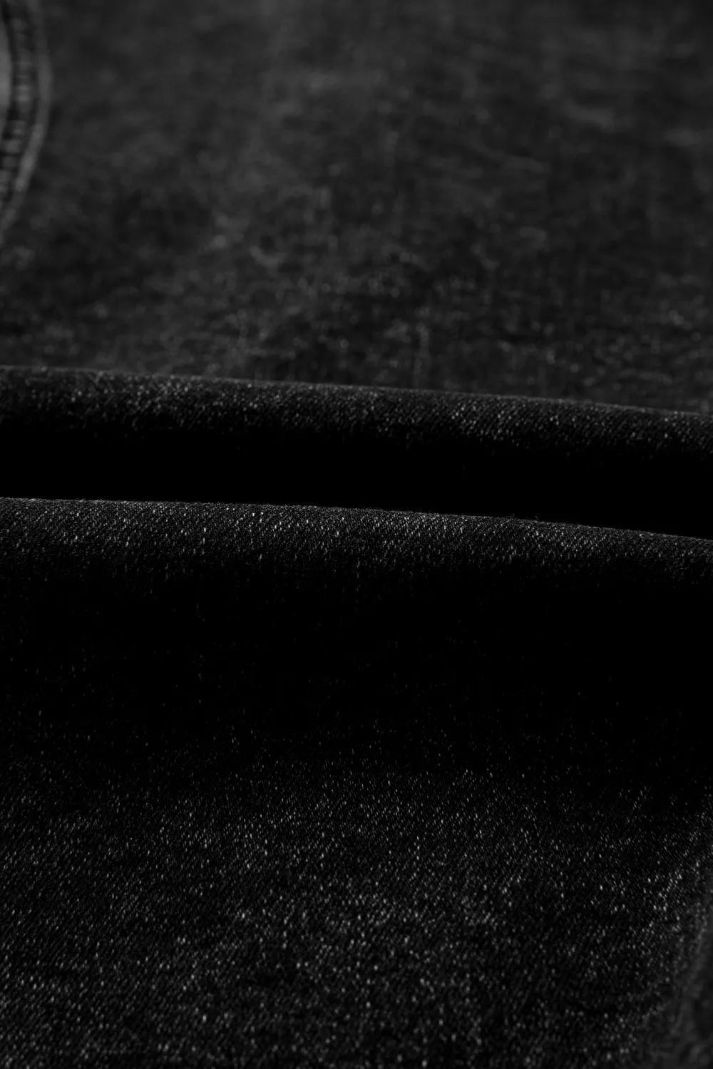 Vintage Wash Button-Down Denim Vest, image 8
