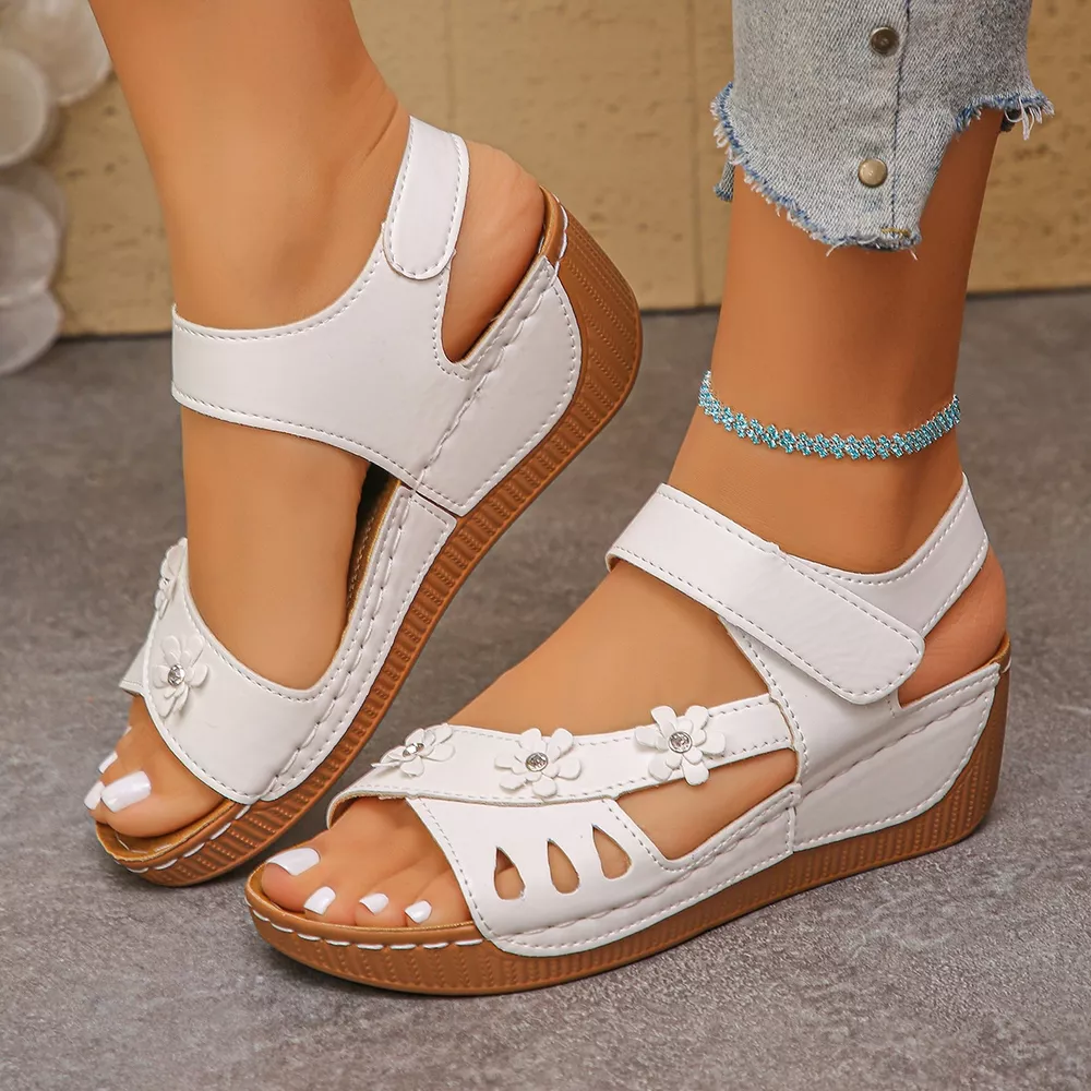 Open Toe Wedge Sandals, image 12