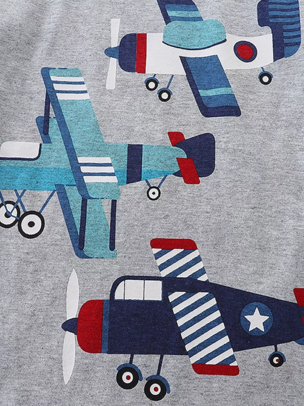 Kids' Airplane Print T-Shirt, image 4
