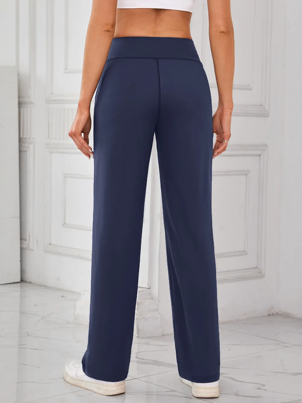 High Waist Active Pants with Pockets, image 15