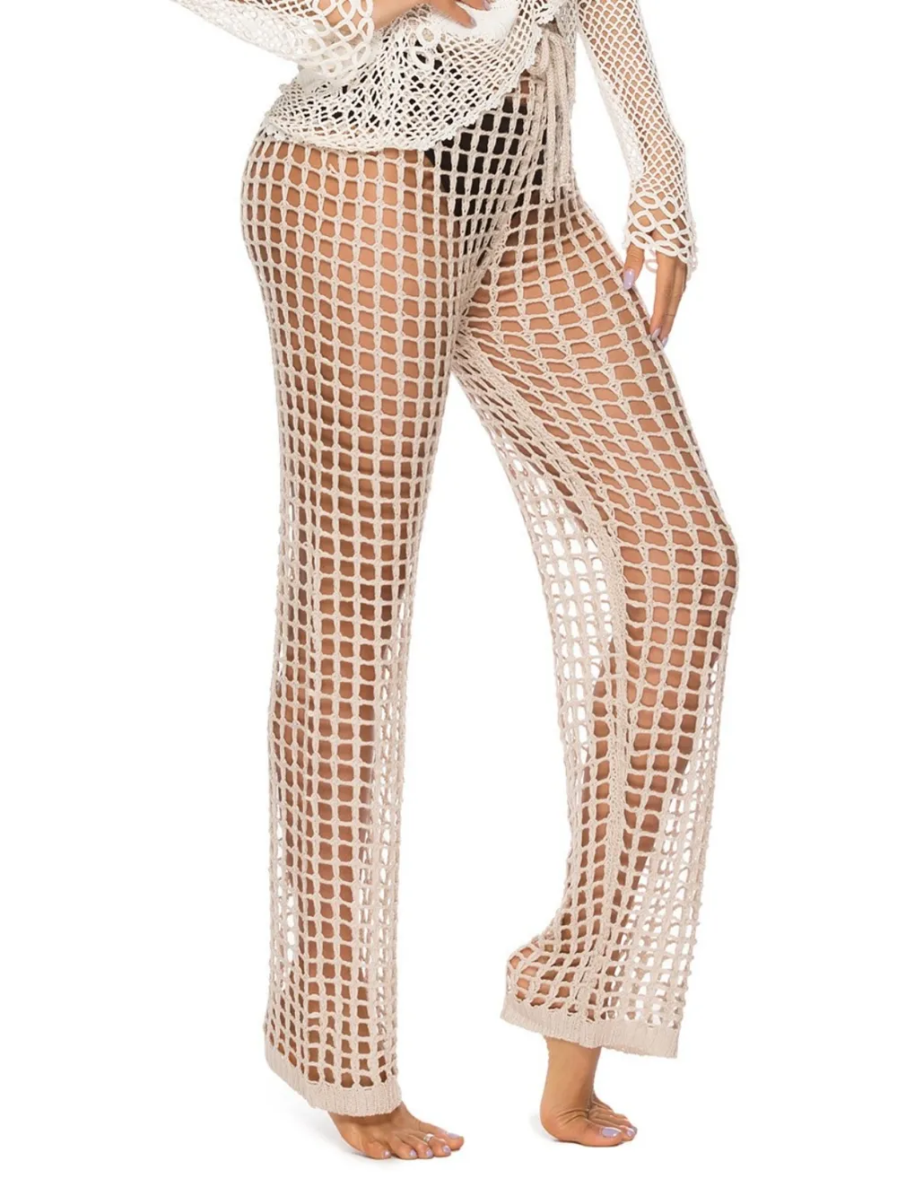 Cutout High Waist Swim Pants, image 15