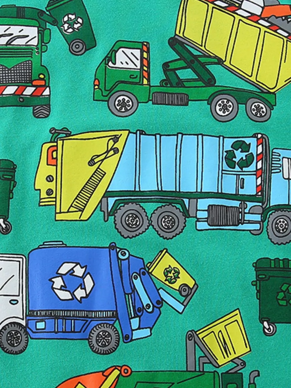Children's Cartoon Garbage Truck Graphic Tee, image 4
