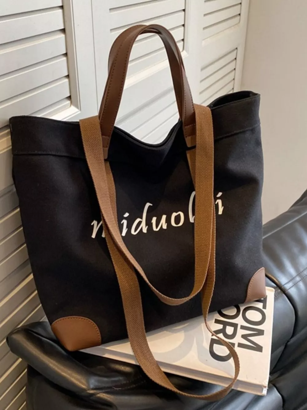 Casual Canvas Handbag, image 7