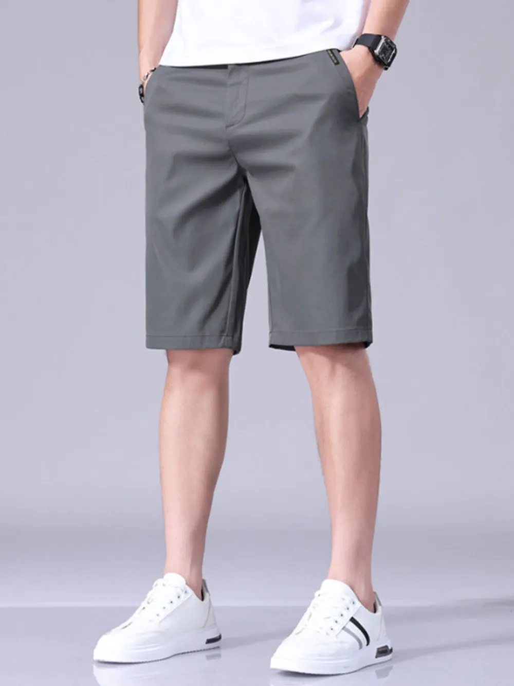 Men's Casual Shorts with Pockets, image 4