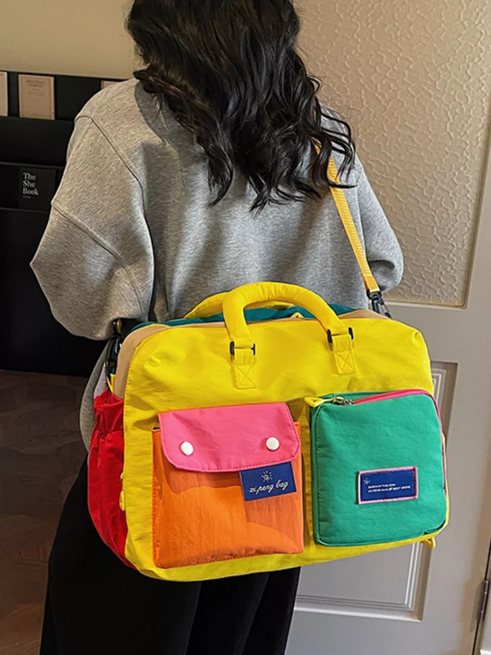 Duffel Bag with Multiple Pockets, image 2
