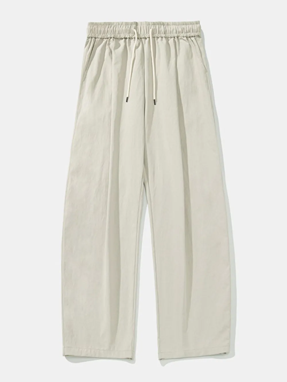 Men's Side Ruched Wide Leg Pants, image 4