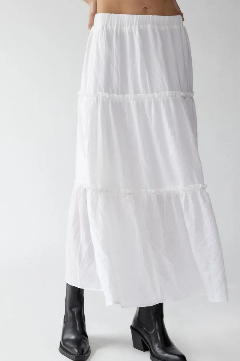 Frill Elastic Waist Skirt, image 15