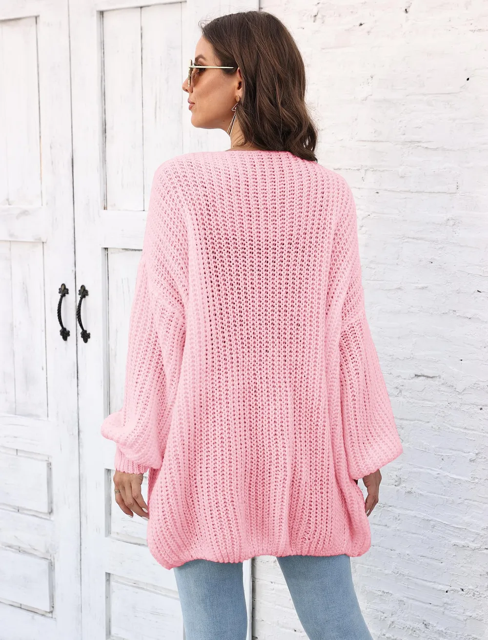 Open Front Long Sleeve Cardigan, image 17