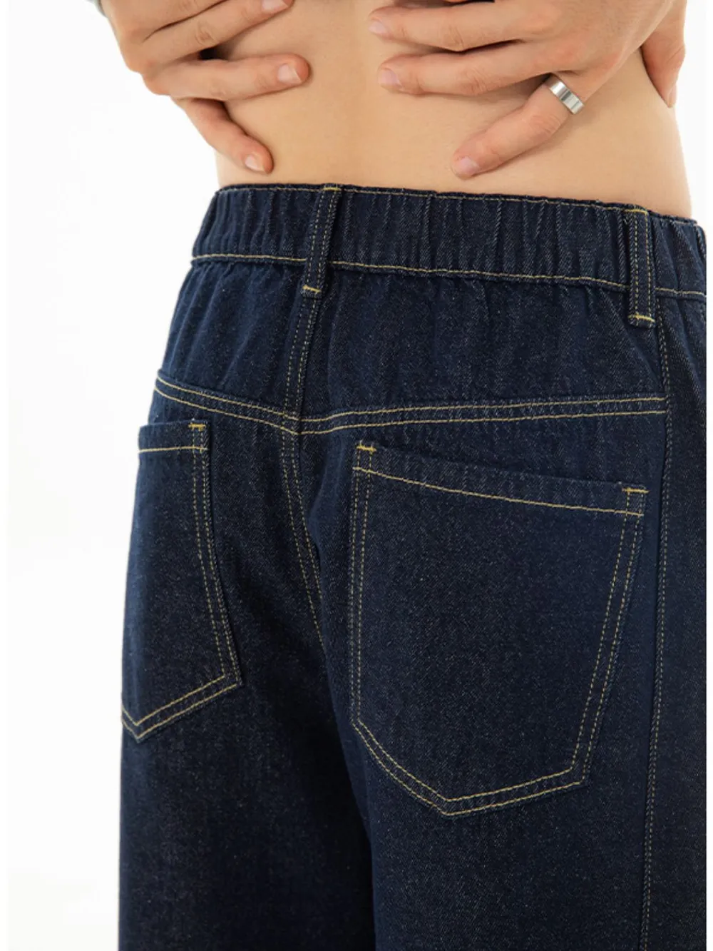 Men's Plus Size Loose Fit Jeans, image 3