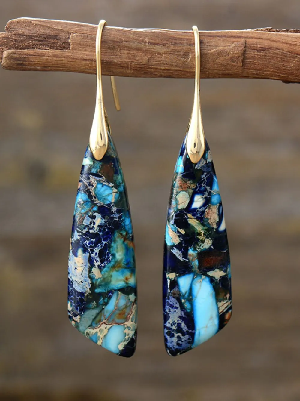 Geometrical Shape Dangle Earrings, image 7