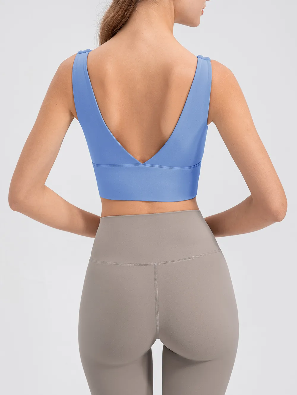 Scoop Neck Wide Strap Active Tank, image 28