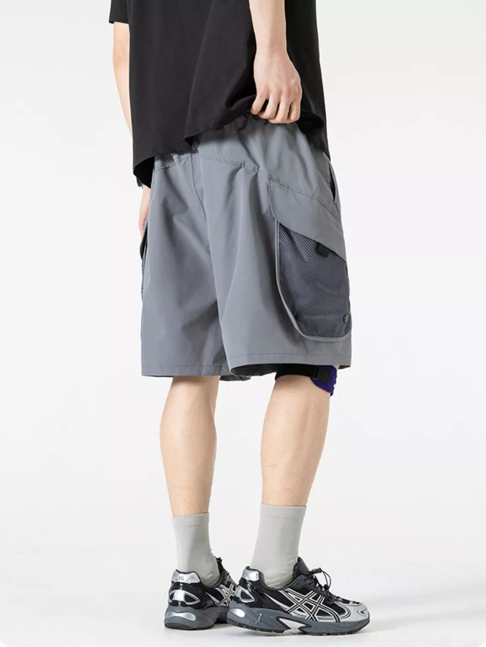Men's Multi-Pocket Quick-Dry Cargo Shorts, image 6