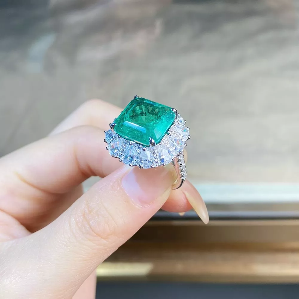 925 Sterling Silver Zircon Ring, image 6