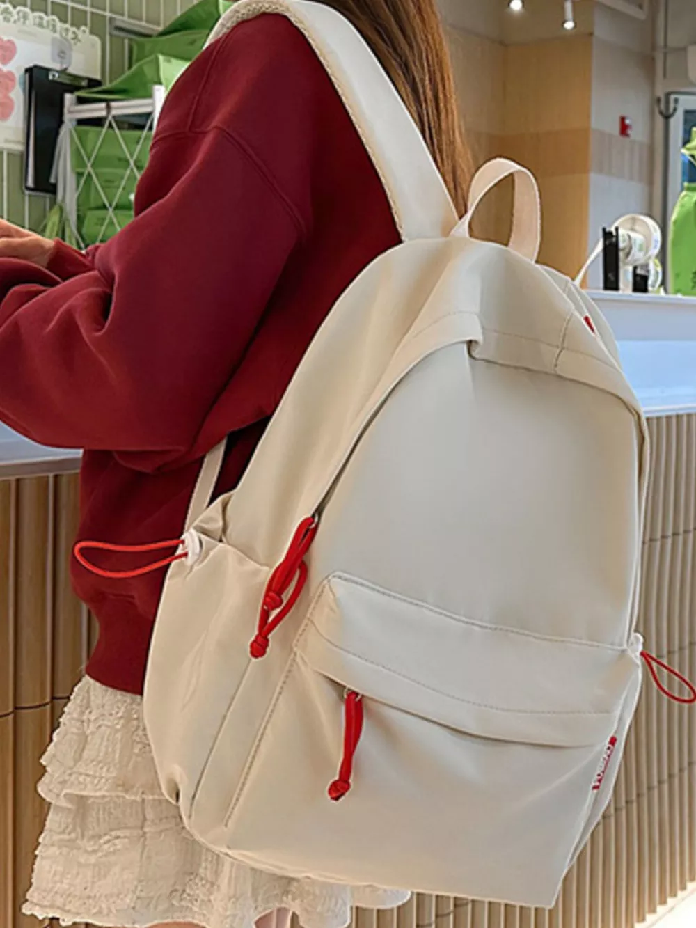 Casual Style Lightweight Backpack Bag, image 3