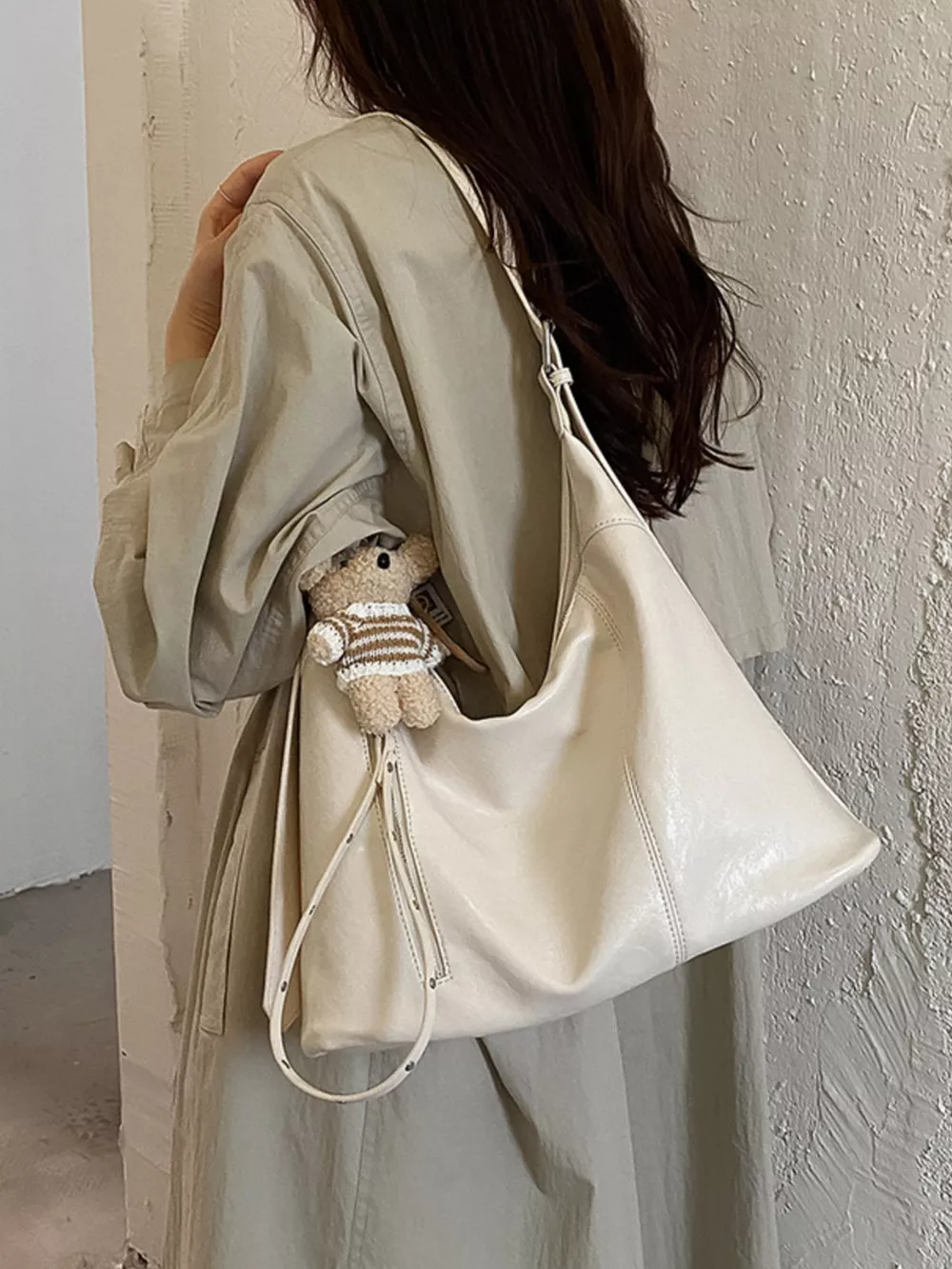 PU Leather Shoulder Bag