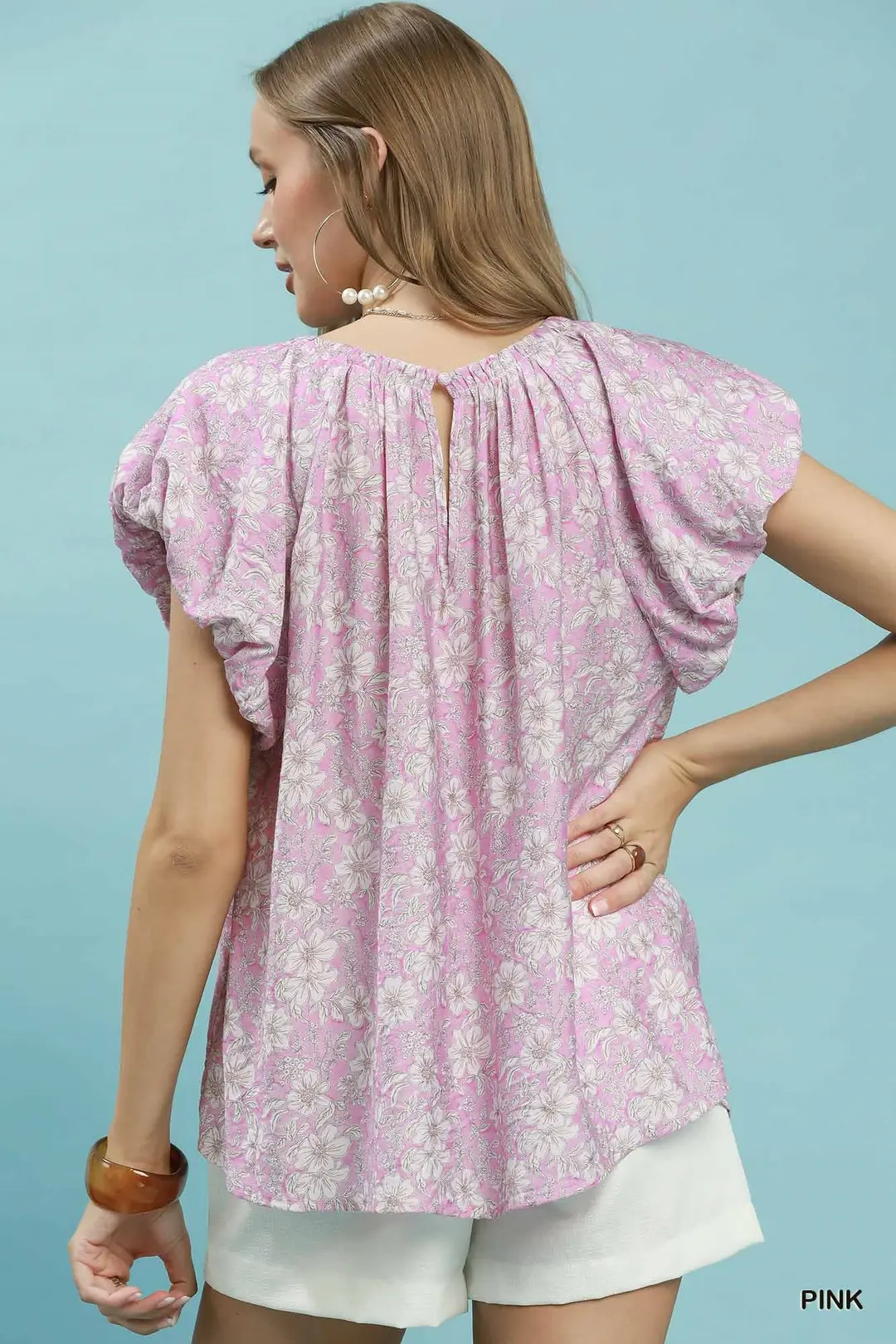 Floral Puff Sleeve Blouse, image 3