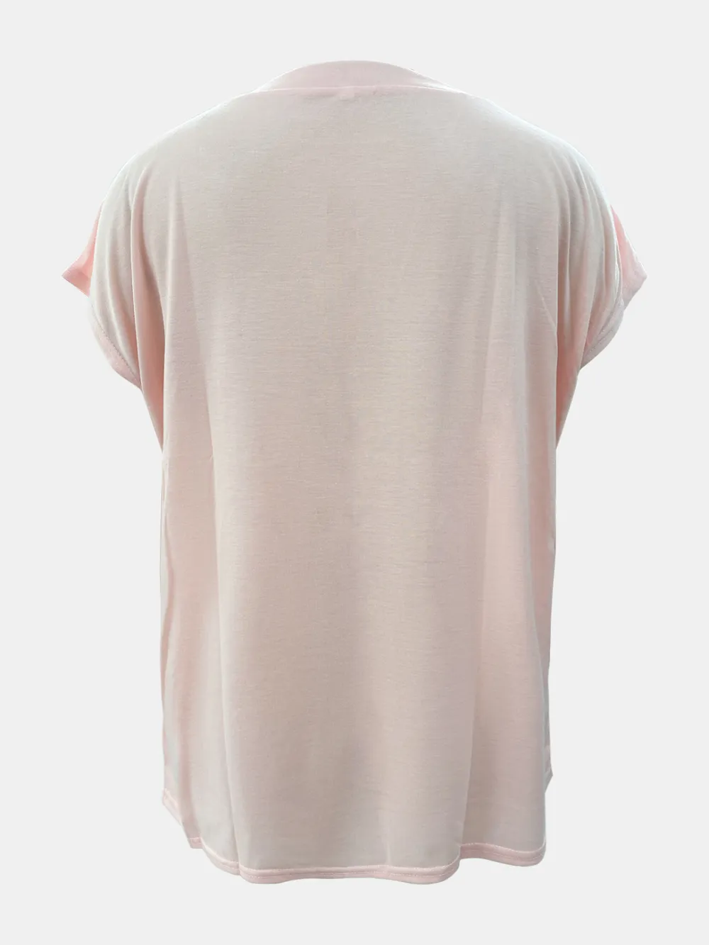 Full Size Round Neck Cap Sleeve T-Shirt, image 11