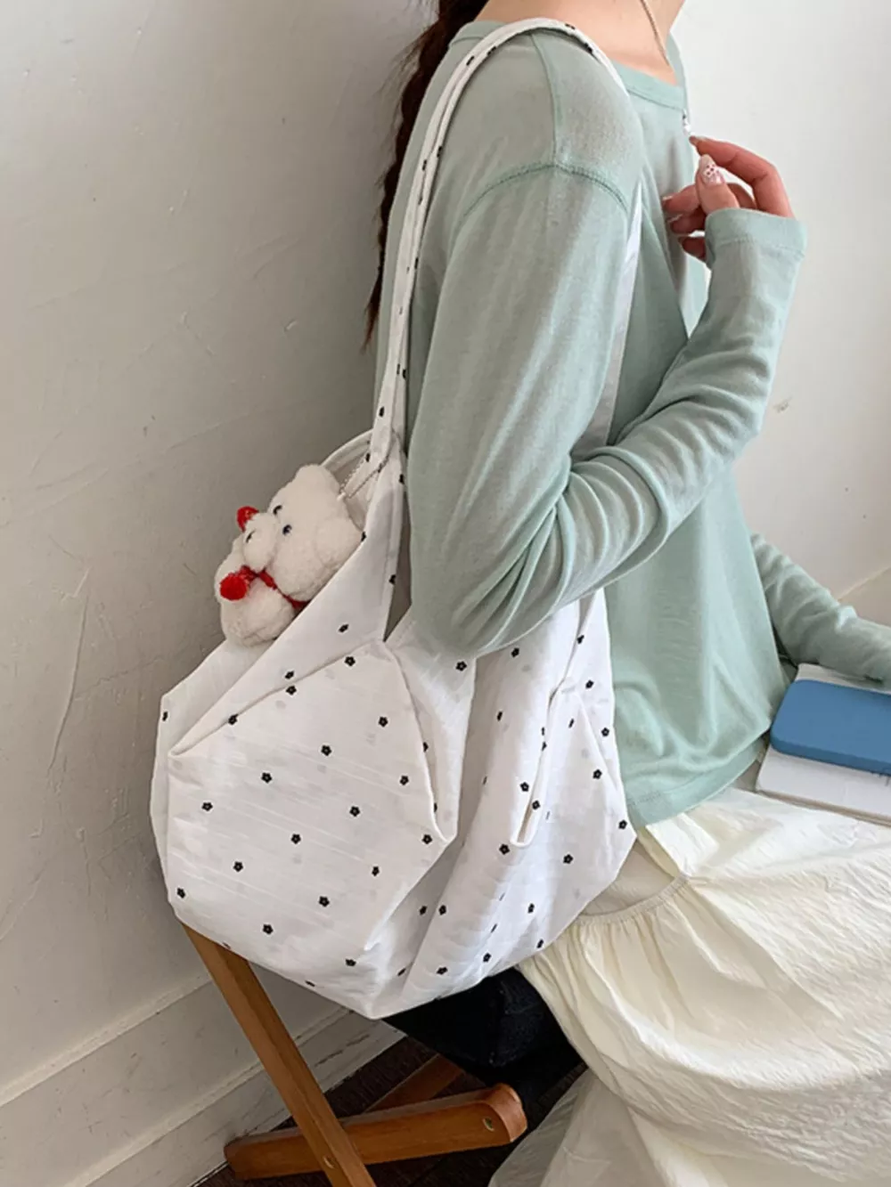 Polka Dot Shoulder Bag, image 5
