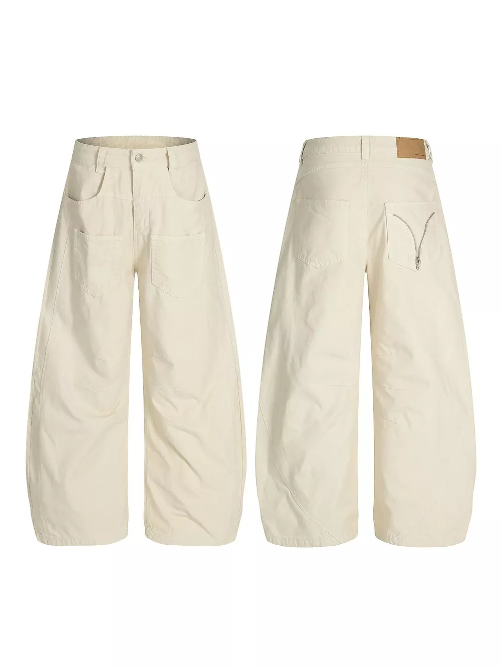 Men's Wide Leg Cargo Pants, image 4
