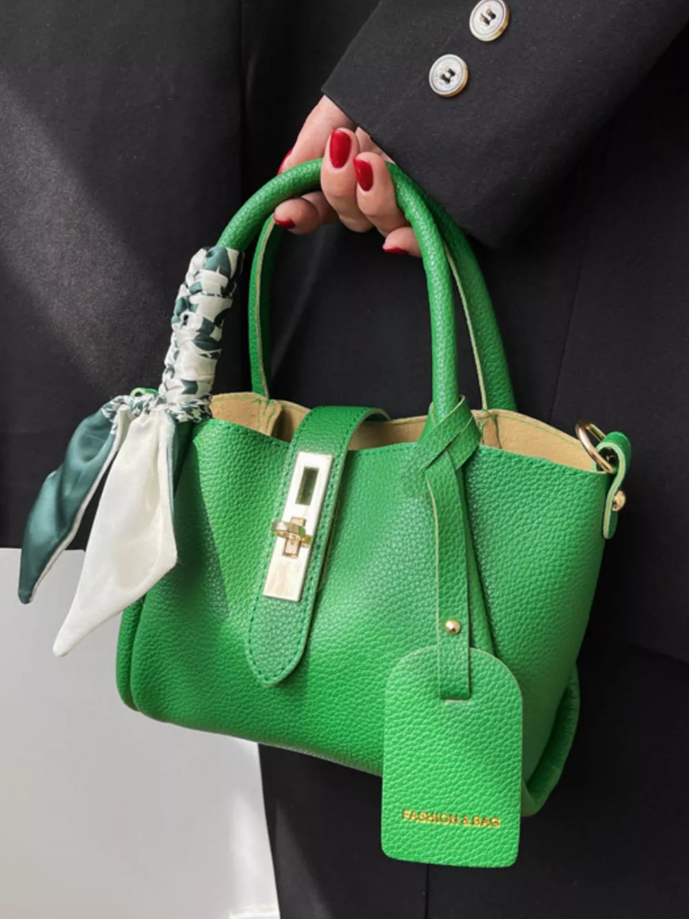 PU Leather Mini Crossbody Bag, image 3