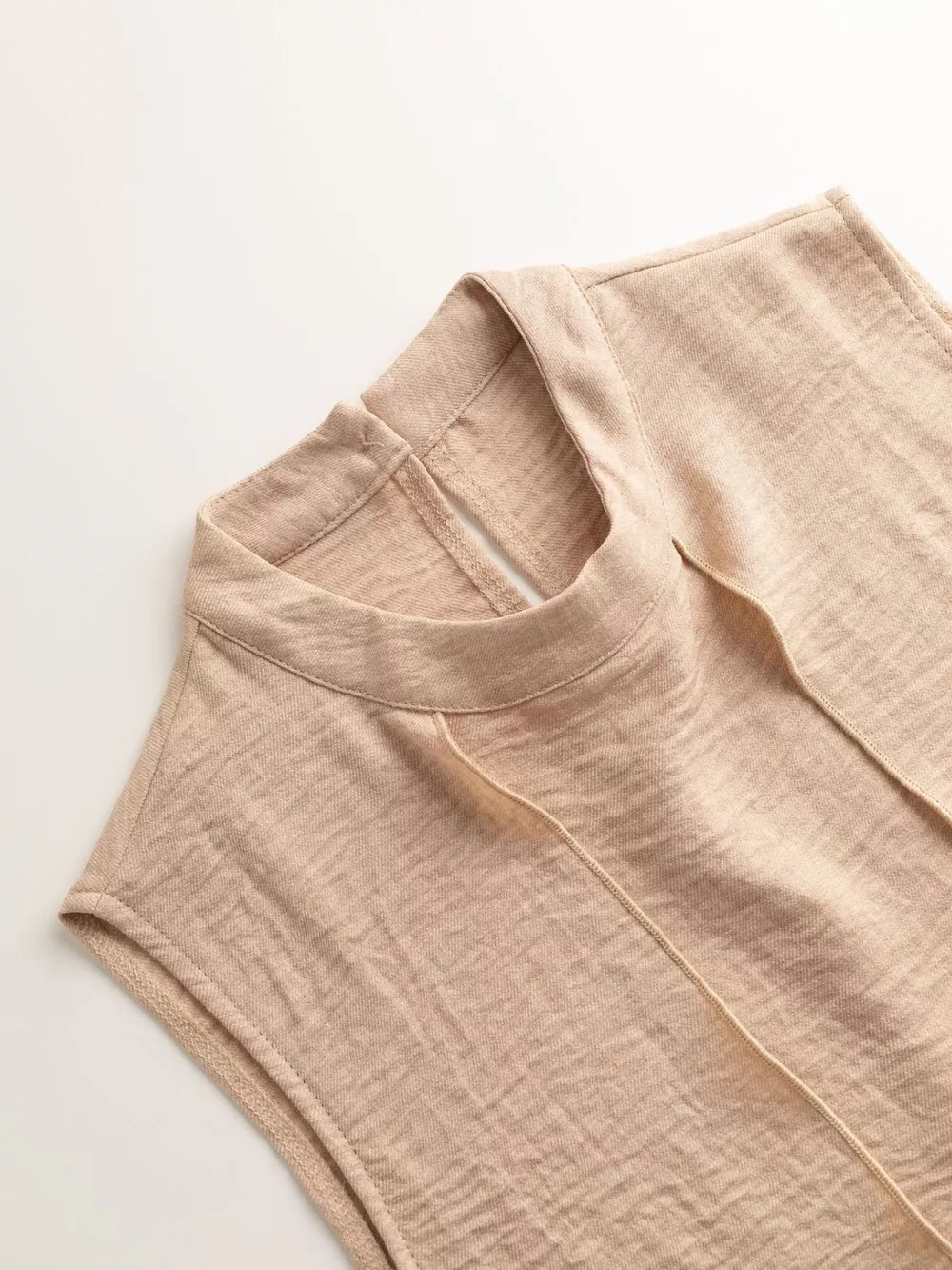 Mock Neck Sleeveless Top, image 6