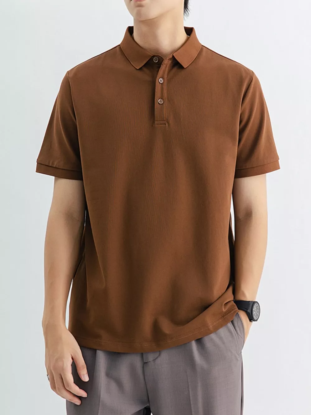 Men's Plus Size Classic Fit Short Sleeve Polo, image 15