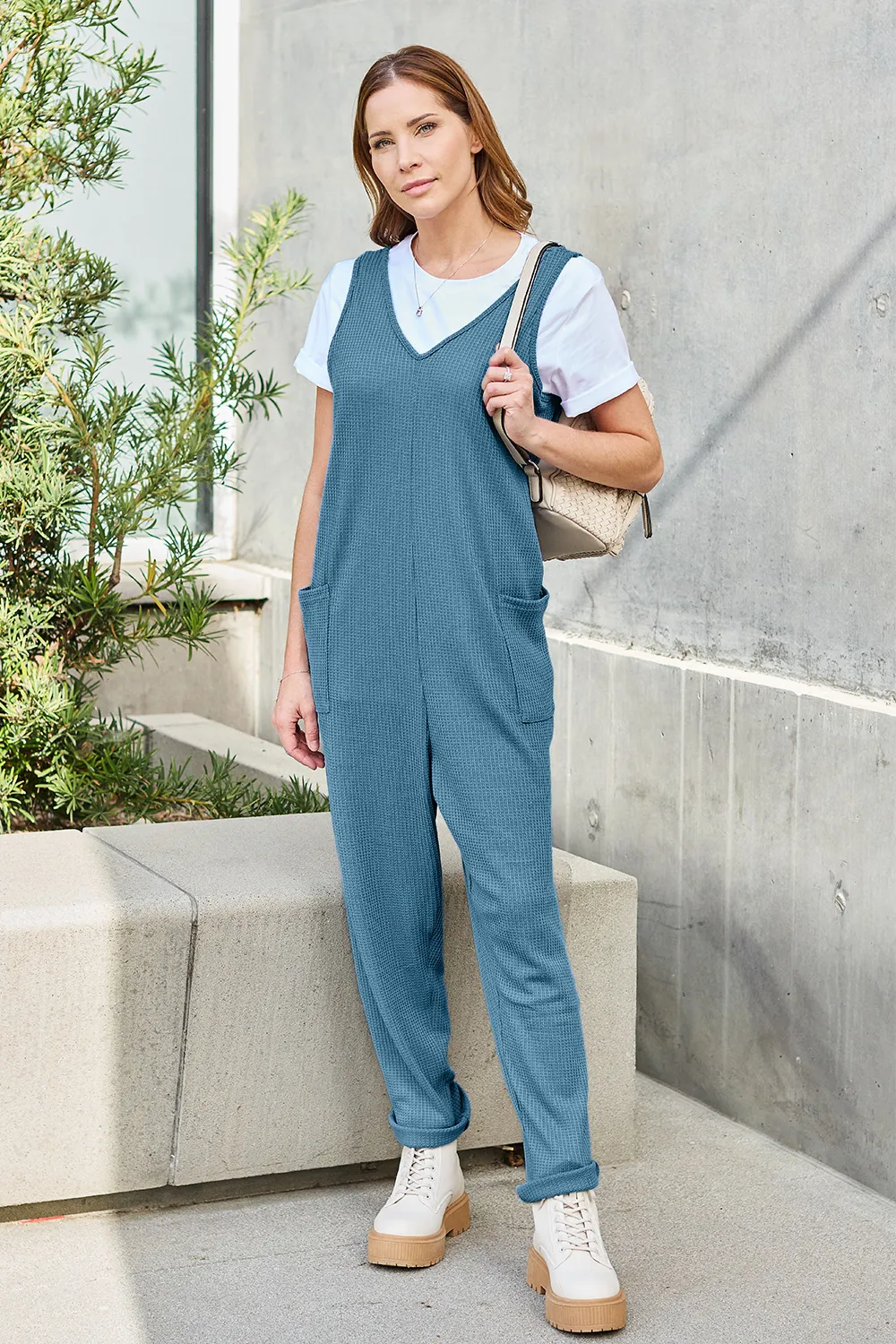 Full Size Sleeveless Straight Jumpsuit, image 18