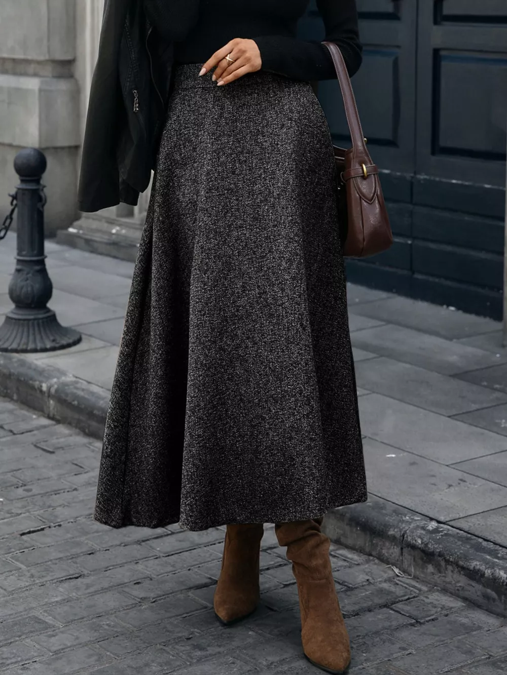 A-Line Midi Skirt, image 12