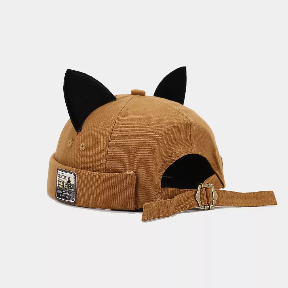 Cat Ear Brimless Hat, image 3