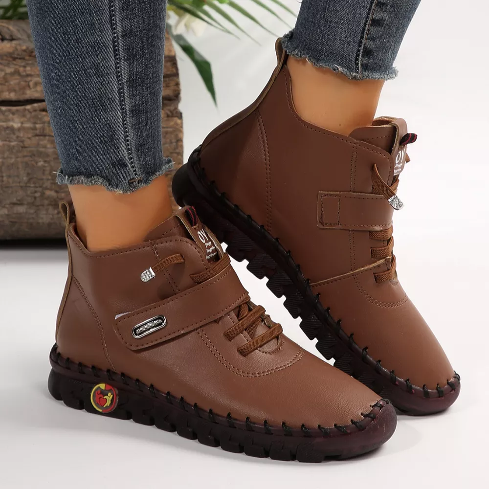 Lace Up Platform Ankle Boots, image 8