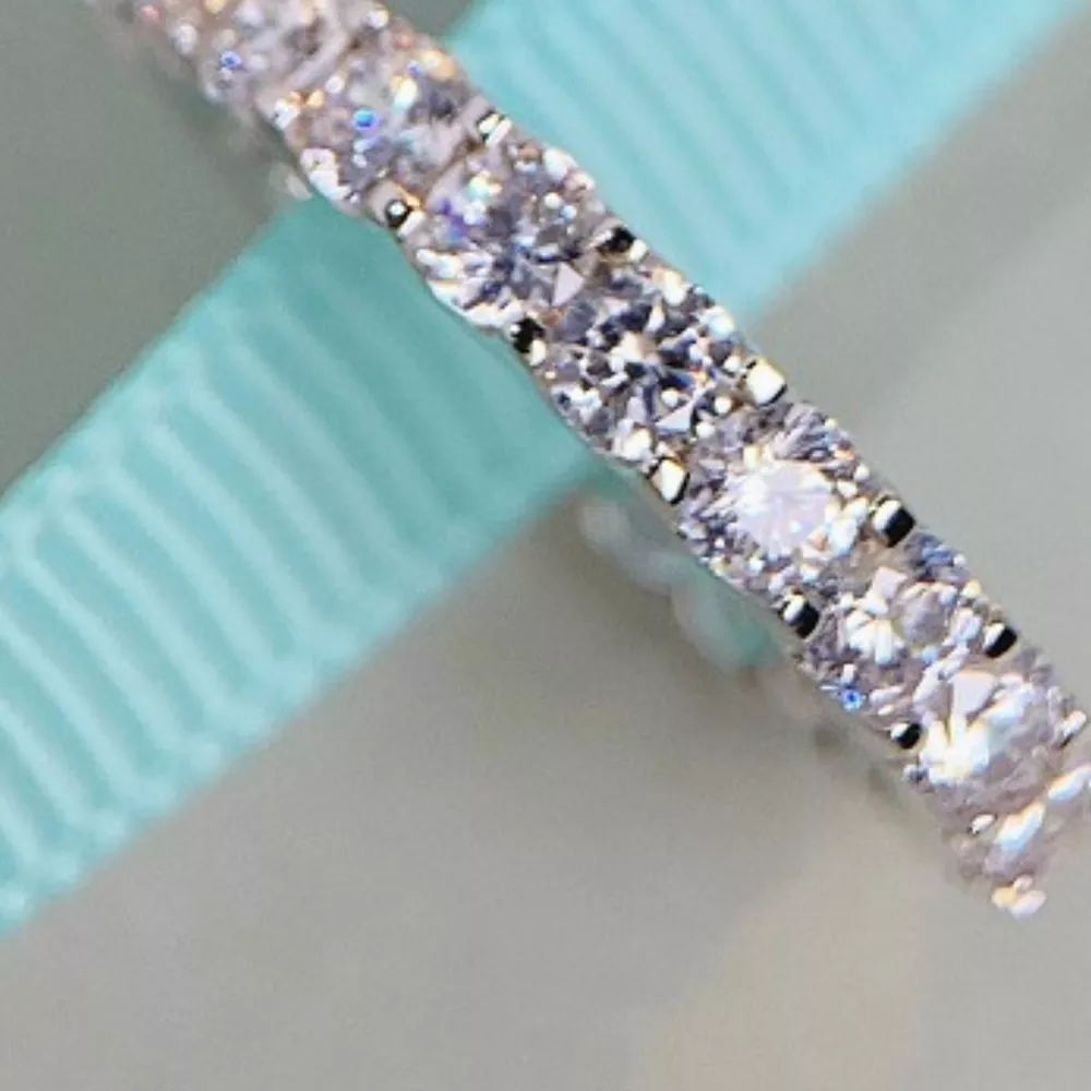 925 Sterling Silver Zircon Ring, image 4