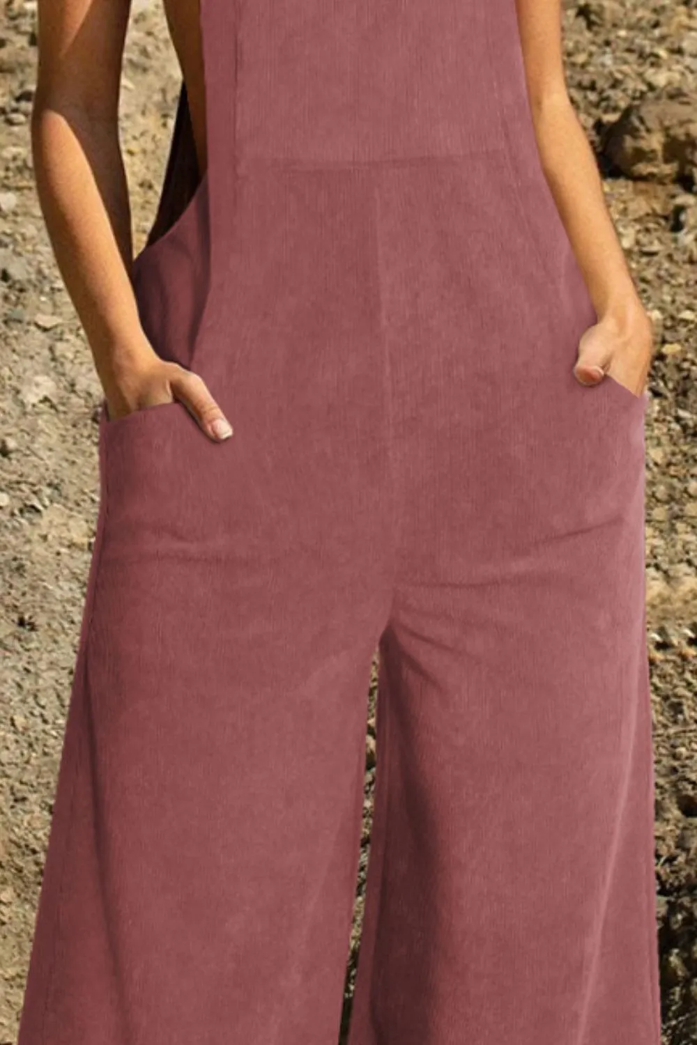 Pocketed Wide Leg Overall, image 21