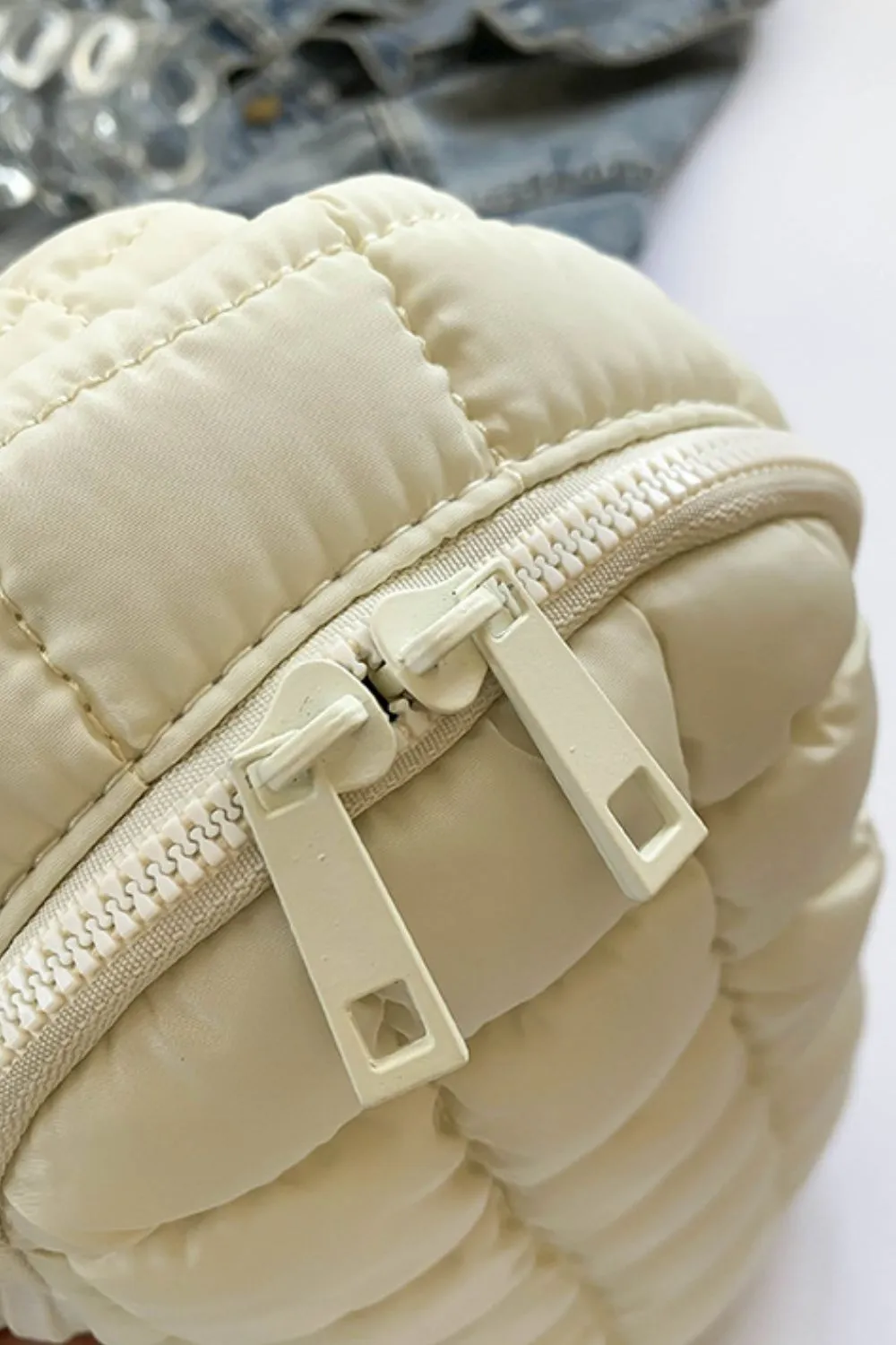 Quilted Nylon Crossbody Bag, image 20
