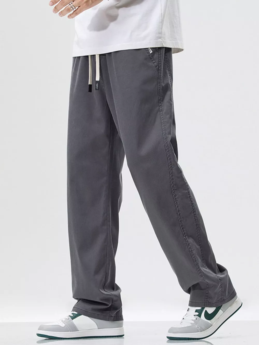 Men's Full Size Wide Leg Cargo Utility Pants Plus Size, image 7