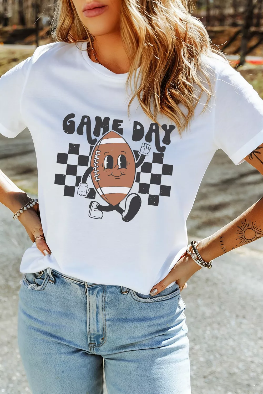 Game Day Football Graphic T-Shirt, image 5