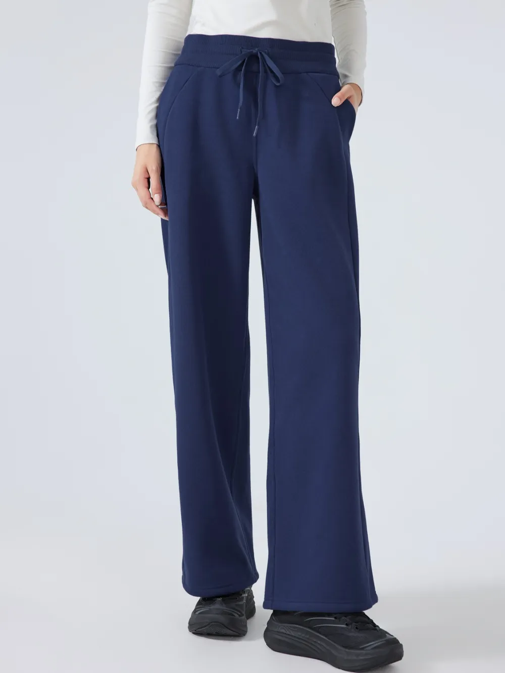 Drawstring Wide Leg Pants, image 13